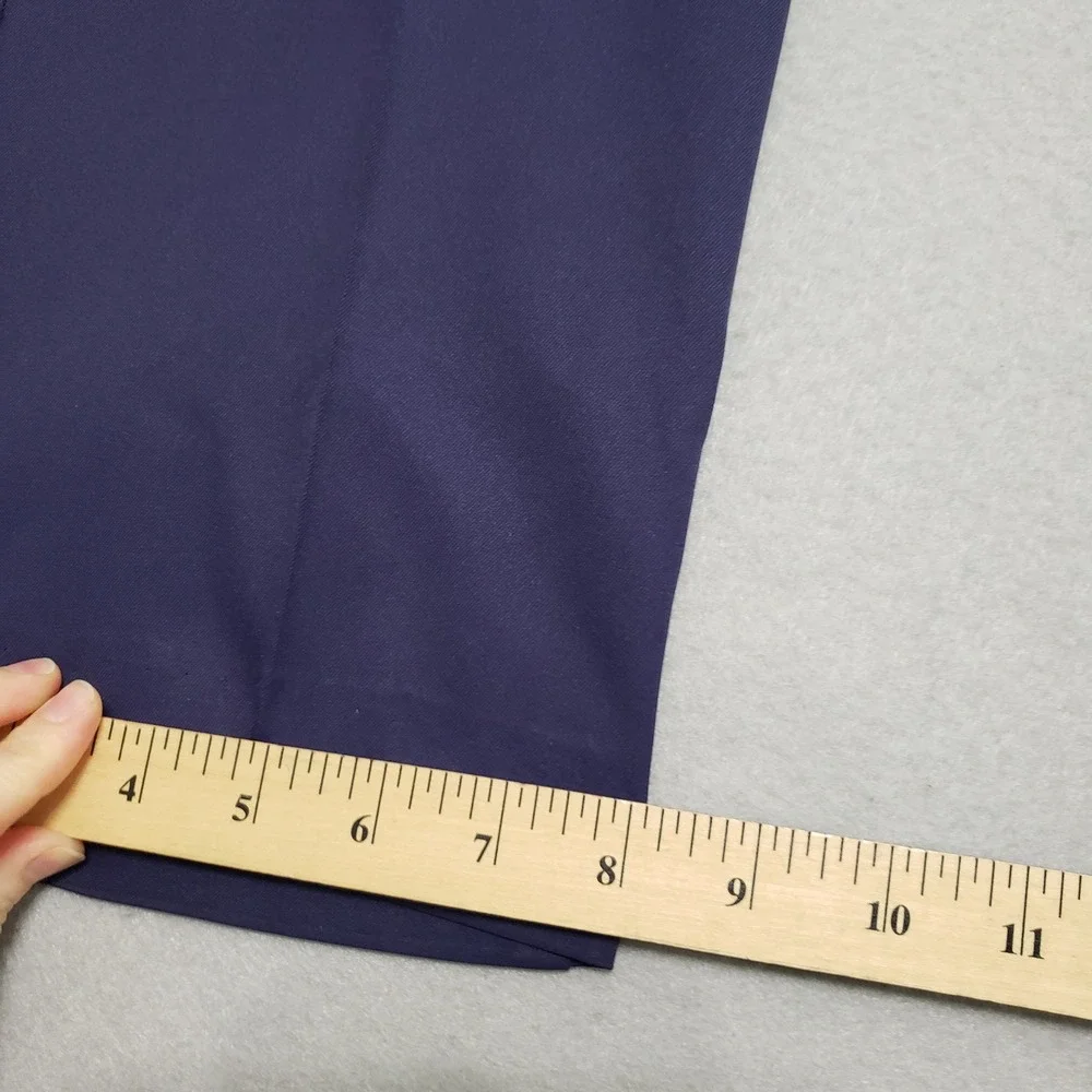 Peter Millar Durham Performance Mens 40/34 fits 40/30 Pants EB78 High Drape Navy